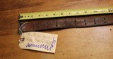 Original U.S. WWII M1907 Pattern Boyt 42 Leather Short Sling Section with Brass Hardware for M1 Garand - 2 of 17