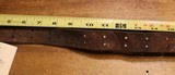 Original U.S. WWII M1907 Pattern Boyt 42 Leather Short Sling Section with Brass Hardware for M1 Garand - 7 of 19