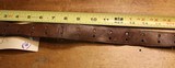 Original U.S. WWII M1907 Pattern Boyt 42 Leather Short Sling Section with Brass Hardware for M1 Garand - 3 of 19