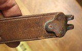 Original U.S. WWII M1907 Pattern Boyt 42 Leather Short Sling Section with Brass Hardware for M1 Garand - 19 of 19