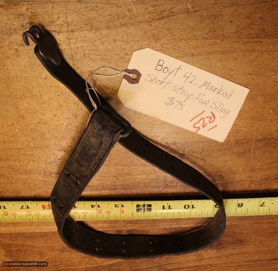 Original U.S. WWII M1907 Pattern Boyt 42 Leather Short Sling Section for M1 Garand
