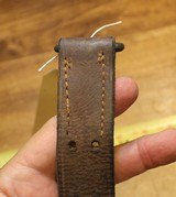 Original U.S. WWII M1907 Pattern Boyt 43 Leather Short Sling Section with for M1 Garand - 9 of 20