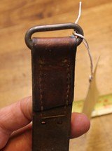 Original U.S. WWII M1907 Pattern Boyt 43 or 44 Leather Short Sling Section for M1 Garand - 11 of 23
