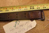 Original U.S. WWII M1907 Pattern Boyt 43 or 44 Leather Short Sling Section for M1 Garand - 9 of 23