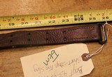 Original U.S. WWII M1907 Pattern Boyt 43 or 44 Leather Short Sling Section for M1 Garand - 5 of 23