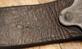 Original U.S. WWII M1907 Pattern Boyt 43 or 44 Leather Short Sling Section for M1 Garand - 22 of 23
