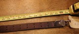 Original U.S. WWII M1907 Pattern Milsco 43 Leather Long Sling Section for M1 Garand - 7 of 25