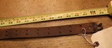 Original U.S. WWII M1907 Pattern Milsco 43 Leather Long Sling Section for M1 Garand - 14 of 25