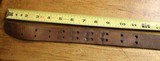 Original U.S. WWII M1907 Pattern Milsco 43 Leather Long Sling Section for M1 Garand - 2 of 25