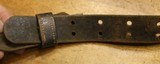 WW2 USGI Original U.S. WWII M1907 Leather Sling marked Boyt 42 with a Bent Hook - 9 of 25