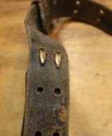 WW2 USGI Original U.S. WWII M1907 Leather Sling marked Boyt 42 with a Bent Hook - 15 of 25