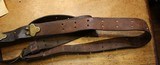 WW2 USGI Original U.S. WWII M1907 Leather Sling marked Boyt 42 - 4 of 25