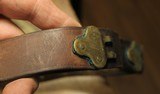 WW2 USGI Original U.S. WWII M1907 Leather Sling marked Boyt 42 - 13 of 25