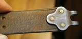 WW2 USGI Original U.S. WWII M1907 Leather Sling marked Boyt 42 With Steel Hooks - 23 of 25