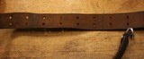 WW2 USGI Original U.S. WWII M1907 Leather Sling marked Boyt 42 With Steel Hooks - 9 of 25