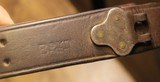 WW2 USGI Original U.S. WWII M1907 Leather Sling marked Boyt 42  With Steel Hooks - 20 of 25