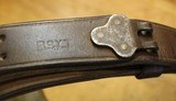 WW2 USGI Original U.S. WWII M1907 Leather Sling marked Boyt 42  With Steel Hooks - 25 of 25