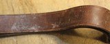 WW2 USGI Original U.S. WWII M1907 Leather Sling marked Boyt 42 With Brass Hooks - 7 of 22