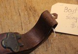 WW2 USGI Original U.S. WWII M1907 Leather Sling marked Boyt 42 With Brass Hooks - 8 of 22