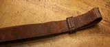 WW2 USGI Original U.S. WWII M1907 Leather Sling marked Boyt 43    Barely Visible.    - 5 of 21
