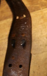 WW2 USGI Original U.S. WWII M1907 Leather Sling marked Boyt 43    Barely Visible.    - 15 of 21