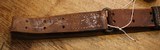 WW2 USGI Original U.S. WWII M1907 Leather Sling marked Boyt 43    Barely Visible.    - 2 of 21