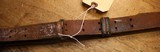 WW2 USGI Original U.S. WWII M1907 Leather Sling marked Boyt 43    Barely Visible.    - 3 of 21