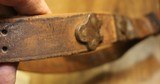 WW2 USGI Original U.S. WWII M1907 Leather Sling marked Boyt 43    Barely Visible.    - 20 of 21