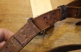 WW2 USGI Original U.S. WWII M1907 Leather Sling marked Boyt 43    Barely Visible.    - 11 of 21