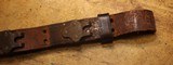 WW2 USGI Original U.S. WWII M1907 Leather Sling marked Boyt 43    Barely Visible.    - 6 of 21
