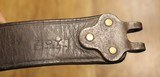WW2 USGI Original U.S. WWII M1907 Leather Sling marked Boyt 43 - 24 of 25