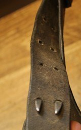 WW2 USGI Original U.S. WWII M1907 Leather Sling marked Boyt 43 - 10 of 25