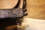 WW2 USGI Original U.S. WWII M1907 Leather Sling marked Boyt 43 - 2 of 25