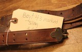WW2 USGI Original U.S. WWII M1907 Leather Sling marked Boyt 43