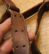 WW2 USGI Original U.S. WWII M1907 Leather Sling marked Boyt 43 - 22 of 25