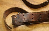 WW2 USGI Original U.S. WWII M1907 Leather Sling marked Boyt 43 - 7 of 25