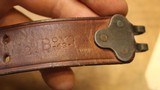WW2 USGI Original U.S. WWII M1907 Leather Sling marked Boyt 43 - 24 of 25