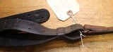 WW2 USGI Original U.S. WWII M1907 Leather Sling marked Boyt 43 Dyed Black Marine ? - 13 of 25