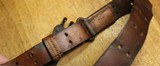 WW2 USGI Original U.S. WWII M1907 Leather Sling marked Milsco 44 - 8 of 17