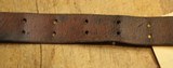 WW2 USGI Original U.S. WWII M1907 Leather Sling marked Milsco 44 - 16 of 17