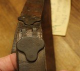 WW2 USGI Original U.S. WWII M1907 Leather Sling marked Milsco 44 - 13 of 19