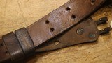 WW2 USGI Original U.S. WWII M1907 Leather Sling marked Milsco 43 - 13 of 25