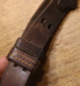 WW2 USGI Original U.S. WWII M1907 Leather Sling marked Milsco 43 - 12 of 25