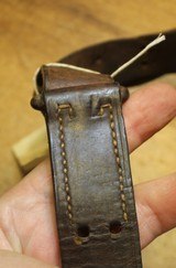WW2 USGI Original U.S. WWII M1907 Leather Sling marked Milsco 43 - 10 of 17