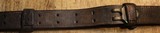 Original WWI U.S. GI issue M1907 Leather Sling for the 1903 Springfield and U.S. M1917 Enfield Rifle Leather Sling marked G.&K. 1918 - 9 of 25