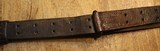 Original WWI U.S. GI issue M1907 Leather Sling for the 1903 Springfield and U.S. M1917 Enfield Rifle Leather Sling marked G.&K. 1918 - 4 of 25