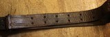Original WWI U.S. GI issue M1907 Leather Sling for the 1903 Springfield and U.S. M1917 Enfield Rifle Leather Sling marked G.&K. 1918 - 5 of 25