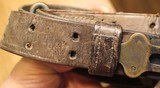 Original WWI U.S. GI issue M1907 Leather Sling for the 1903 Springfield and U.S. M1917 Enfield Rifle Leather Sling marked G.&K. 1918 - 25 of 25