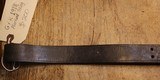 Original WWI U.S. GI issue M1907 Leather Sling for the 1903 Springfield and U.S. M1917 Enfield Rifle Leather Sling marked G.&K. 1918 - 2 of 25