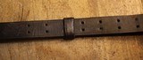 Original WWI U.S. GI issue M1907 Leather Sling for the 1903 Springfield and U.S. M1917 Enfield Rifle Leather Sling marked G.&K. 1918 - 3 of 25